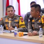 Polresta Pekanbaru melaksanakan rapat koordinasi lintas sektoral Ops keselamatan lancang kuning 2024